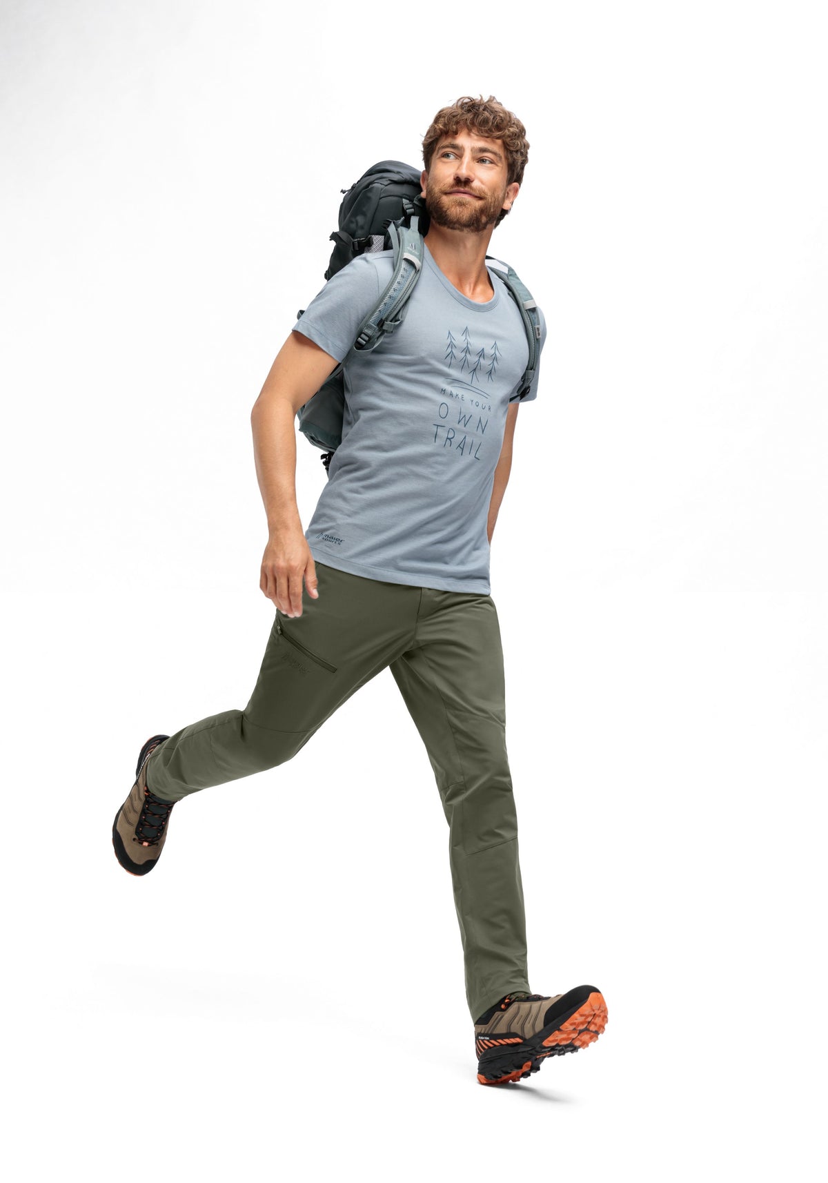 Maier Sports Nil Loop Outdoorhose Herren green goose - 8