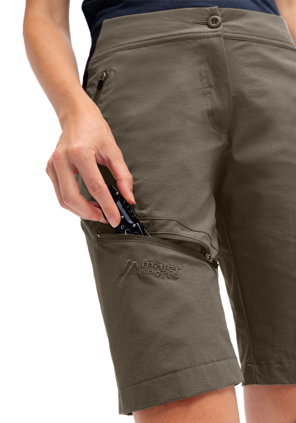 Maier Sports Inara Short Vario  – teak