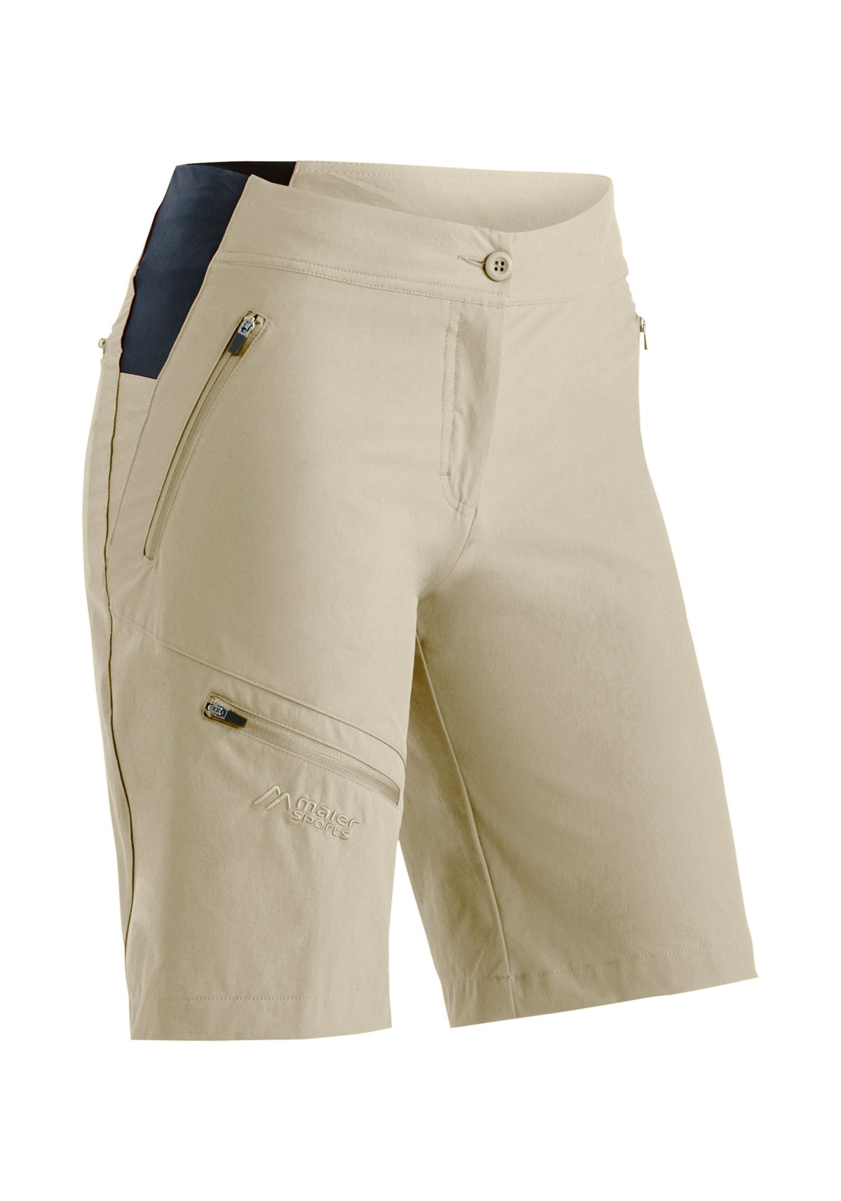 Maier Sports Inara Short Vario  – brown rice