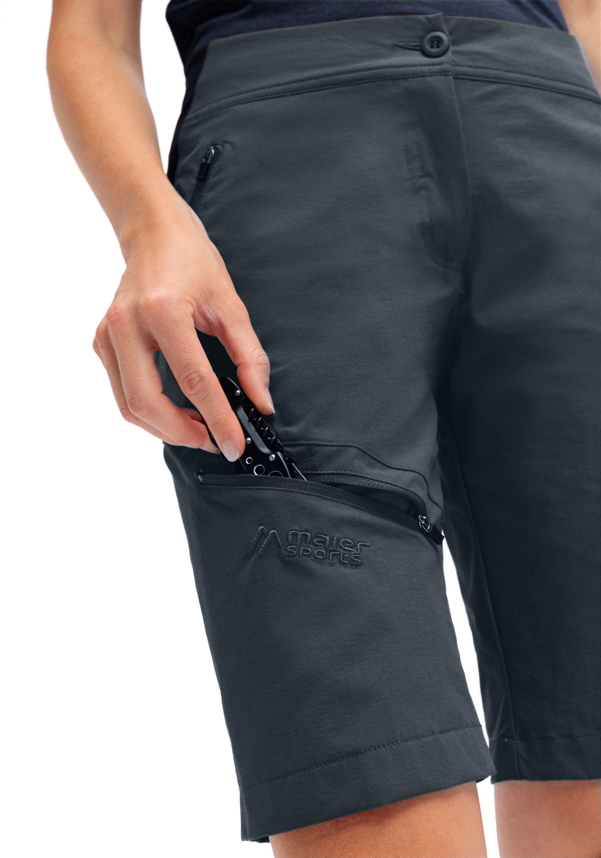 Maier Sports Inara Short Vario  – graphite