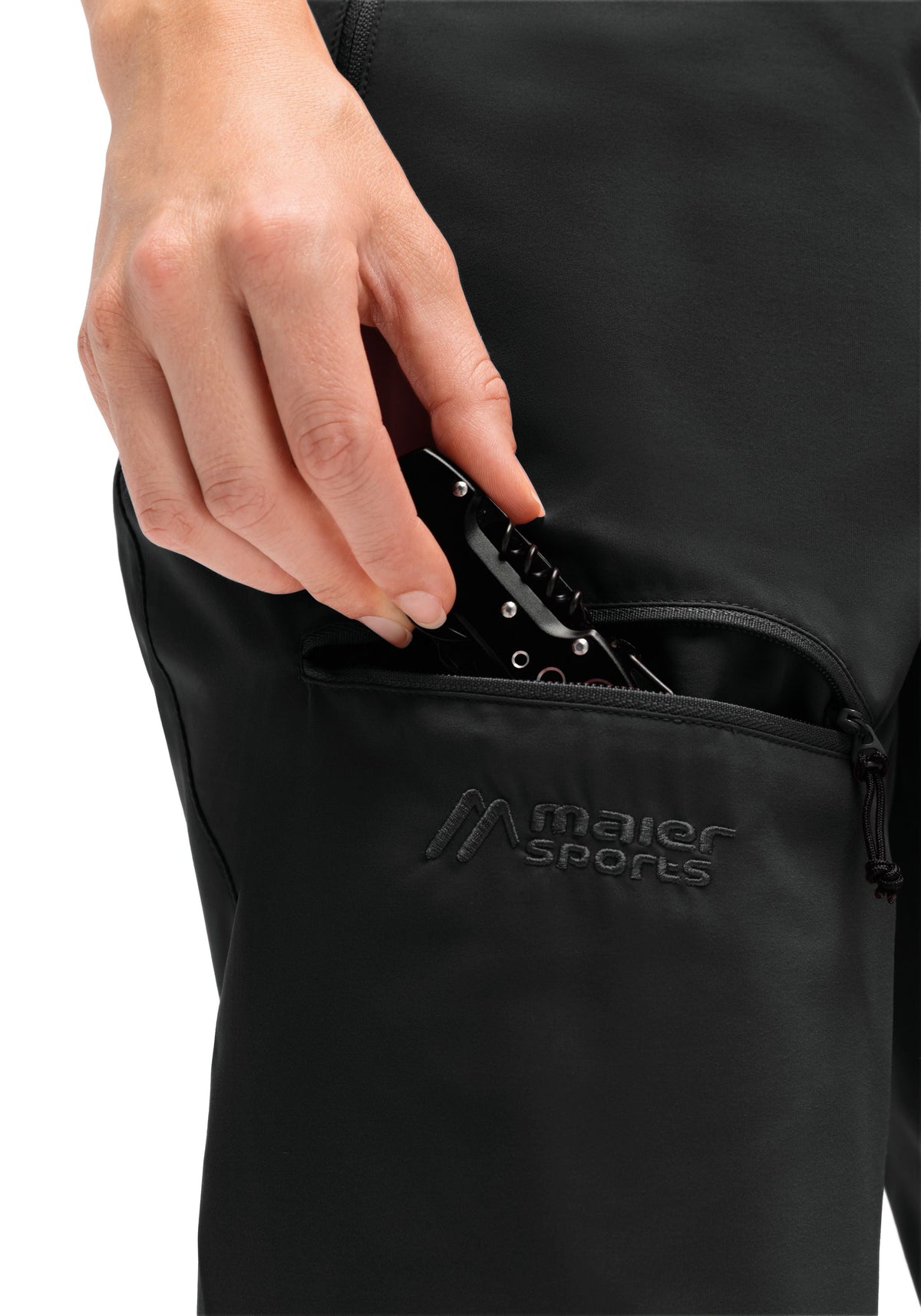 Maier Sports Lulaka Capri Loop  – black