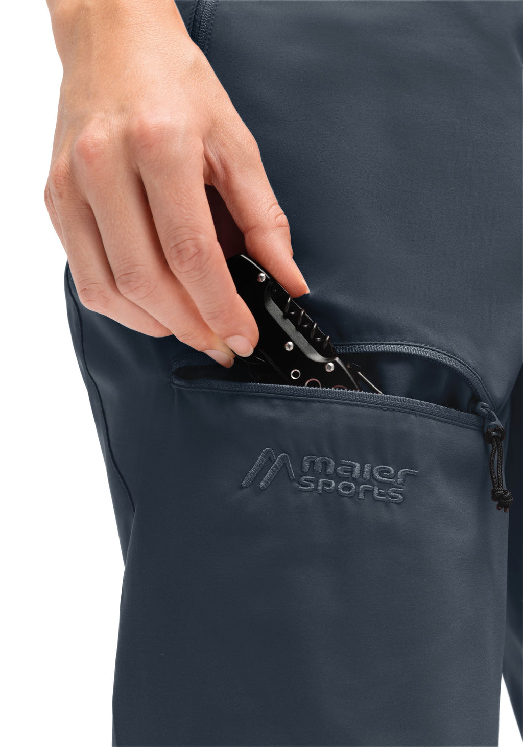 Maier Sports Lulaka Capri Loop  – ombre blue