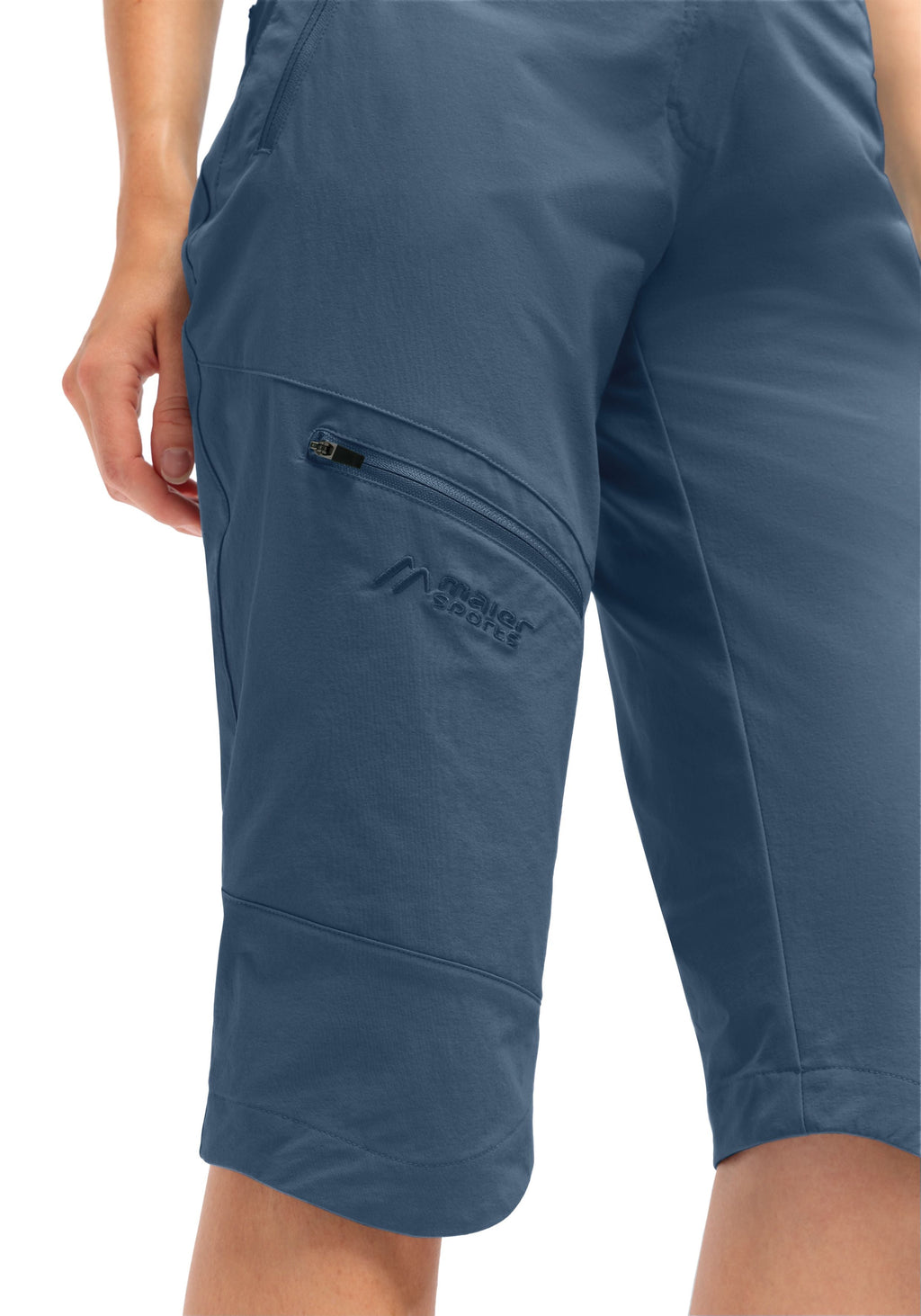 Maier Sports Inara slim Capri Vario  – ensign blue