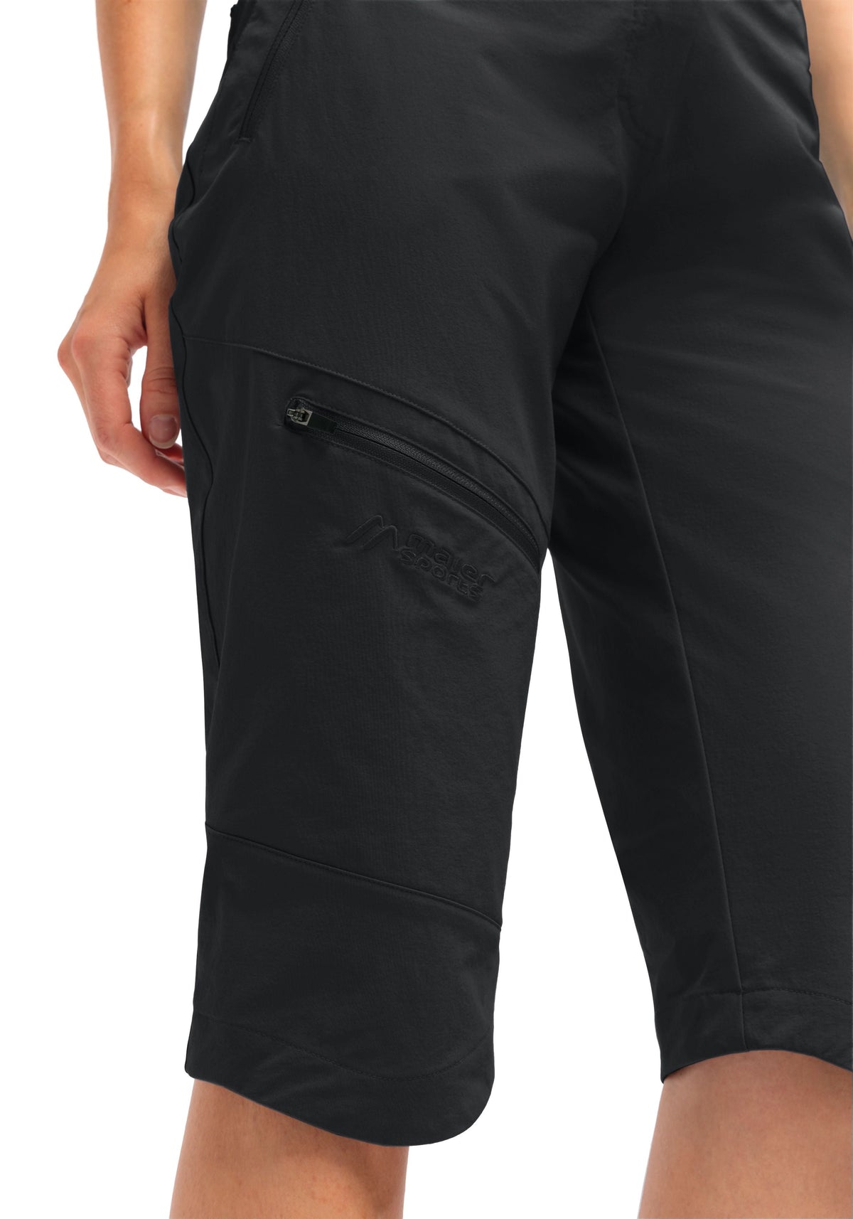 Maier Sports Inara slim Capri Vario  – black