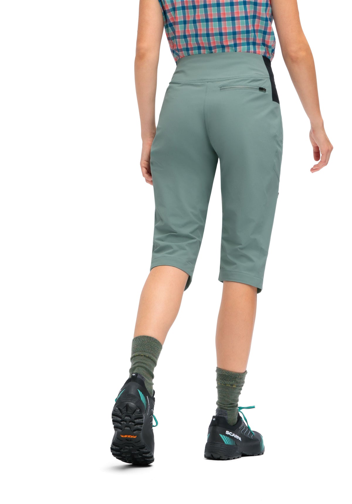 Maier Sports Inara slim Capri Vario  – province blue