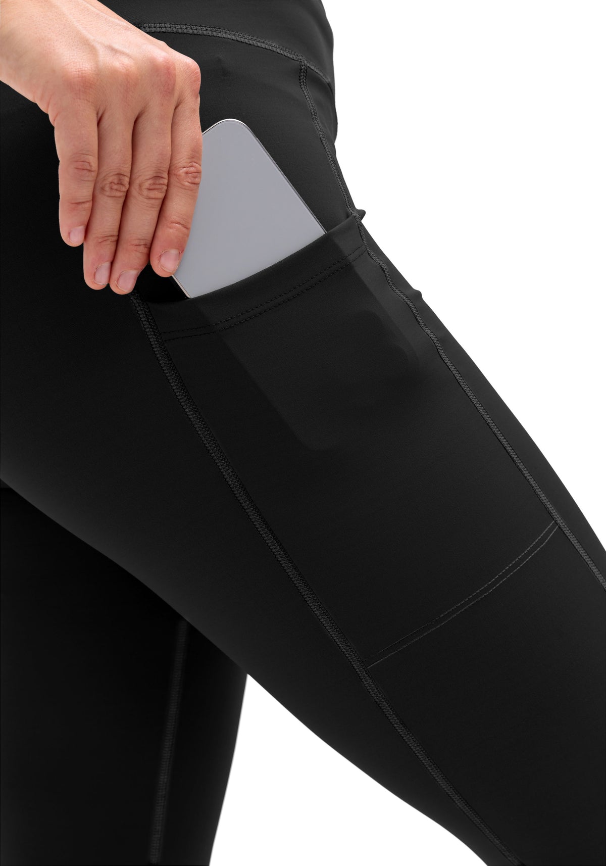 Maier Sports MS FAV Long Tight W Tight Damen black - 2