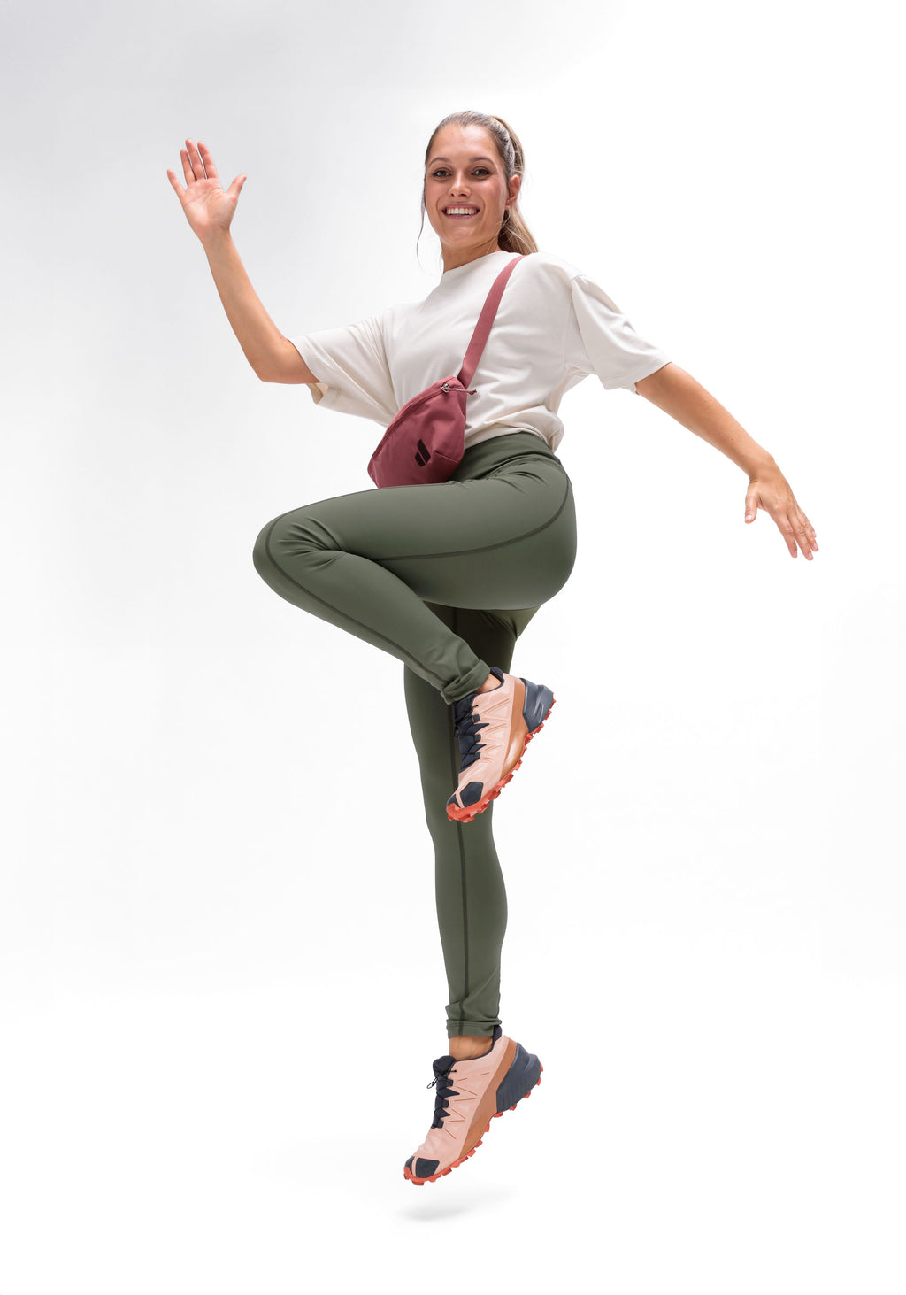 Maier Sports MS FAV Long Tight W Tight Damen green goose - 6