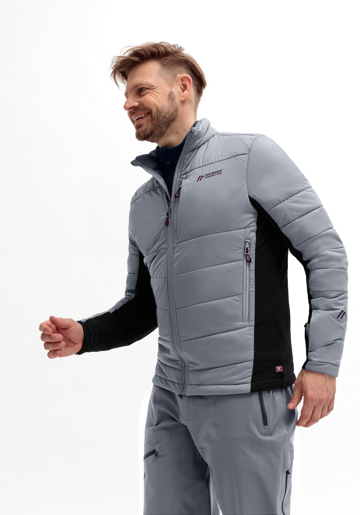 Maier Sports Marsicano Hyb Midlayer Herren quiet shade/black - 4