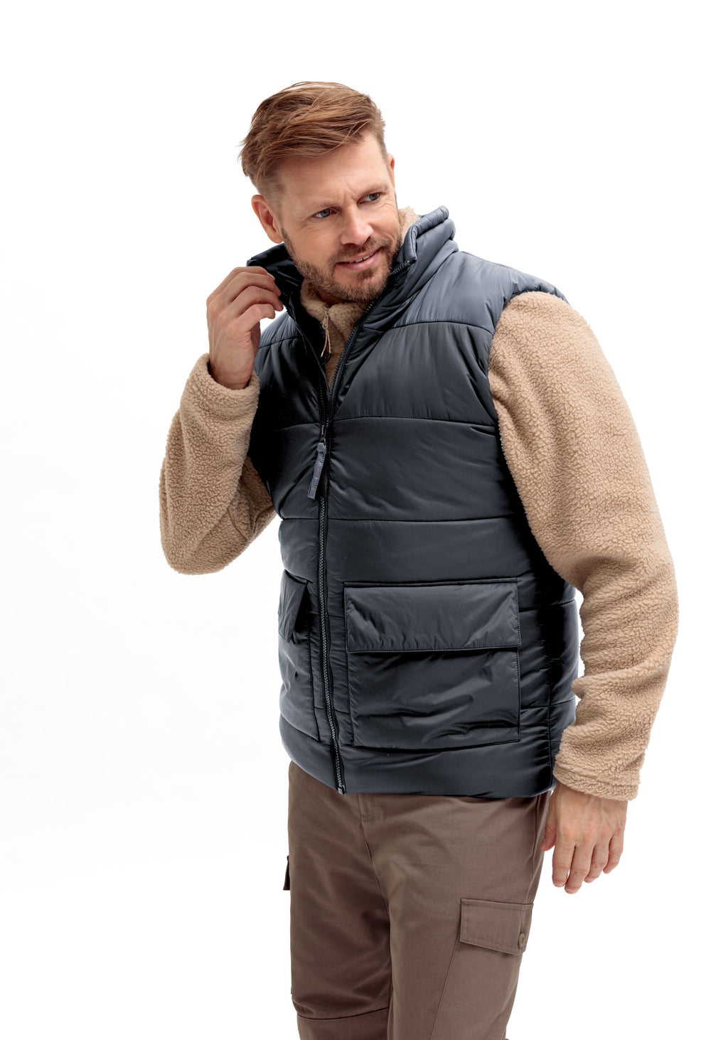 Maier Sports Heatcore Vest M Steppweste Herren black/graphite - 4