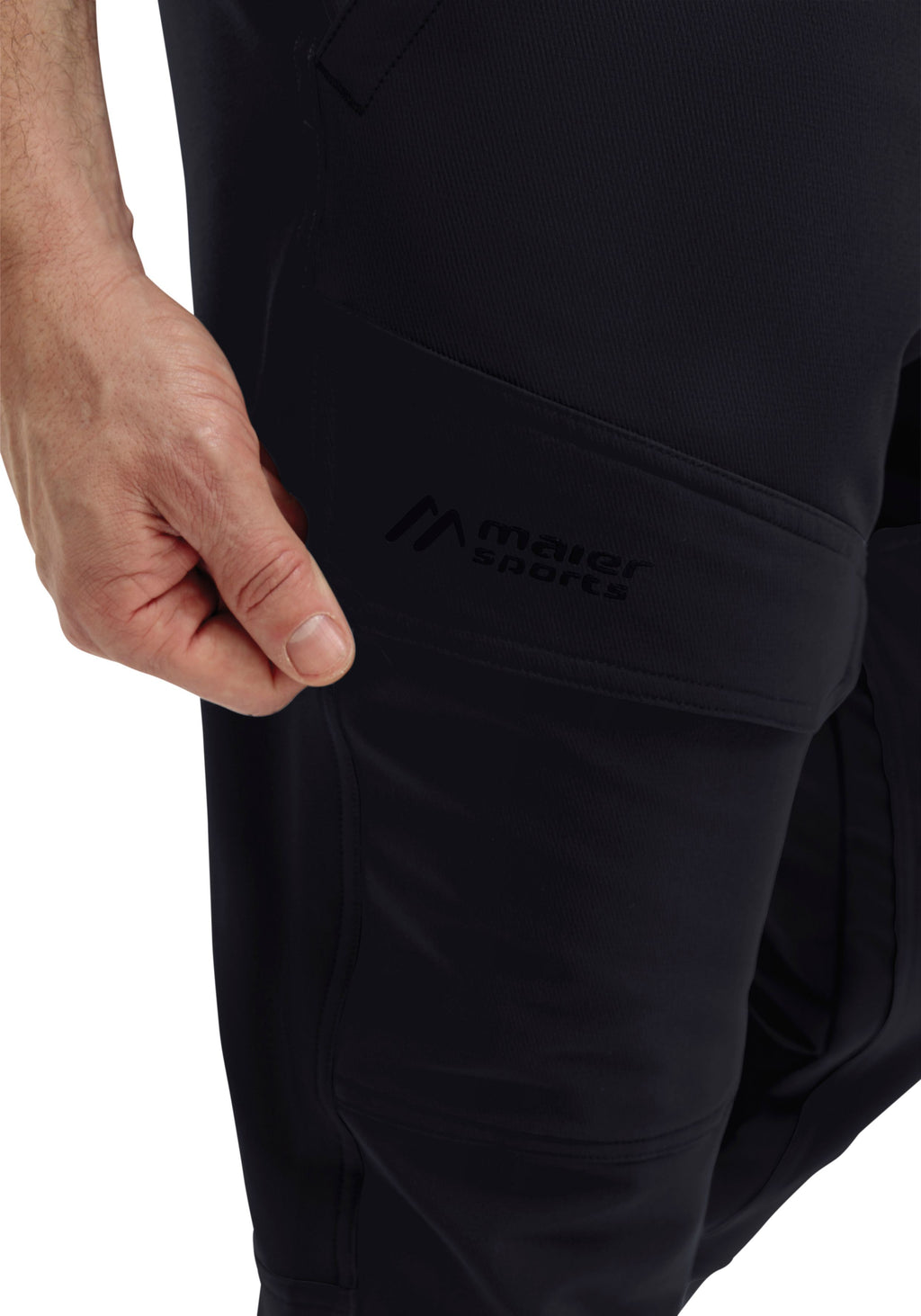 Maier Sports Fleeceflex M Outdoorhose Herren black - 2