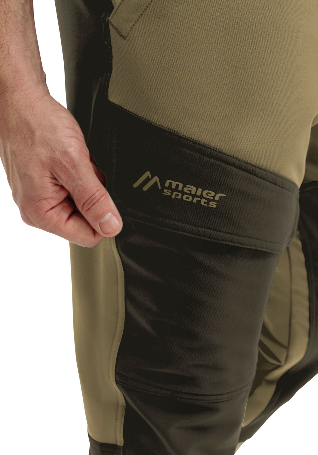 Maier Sports Fleeceflex M Outdoorhose Herren coriander/teak - 2