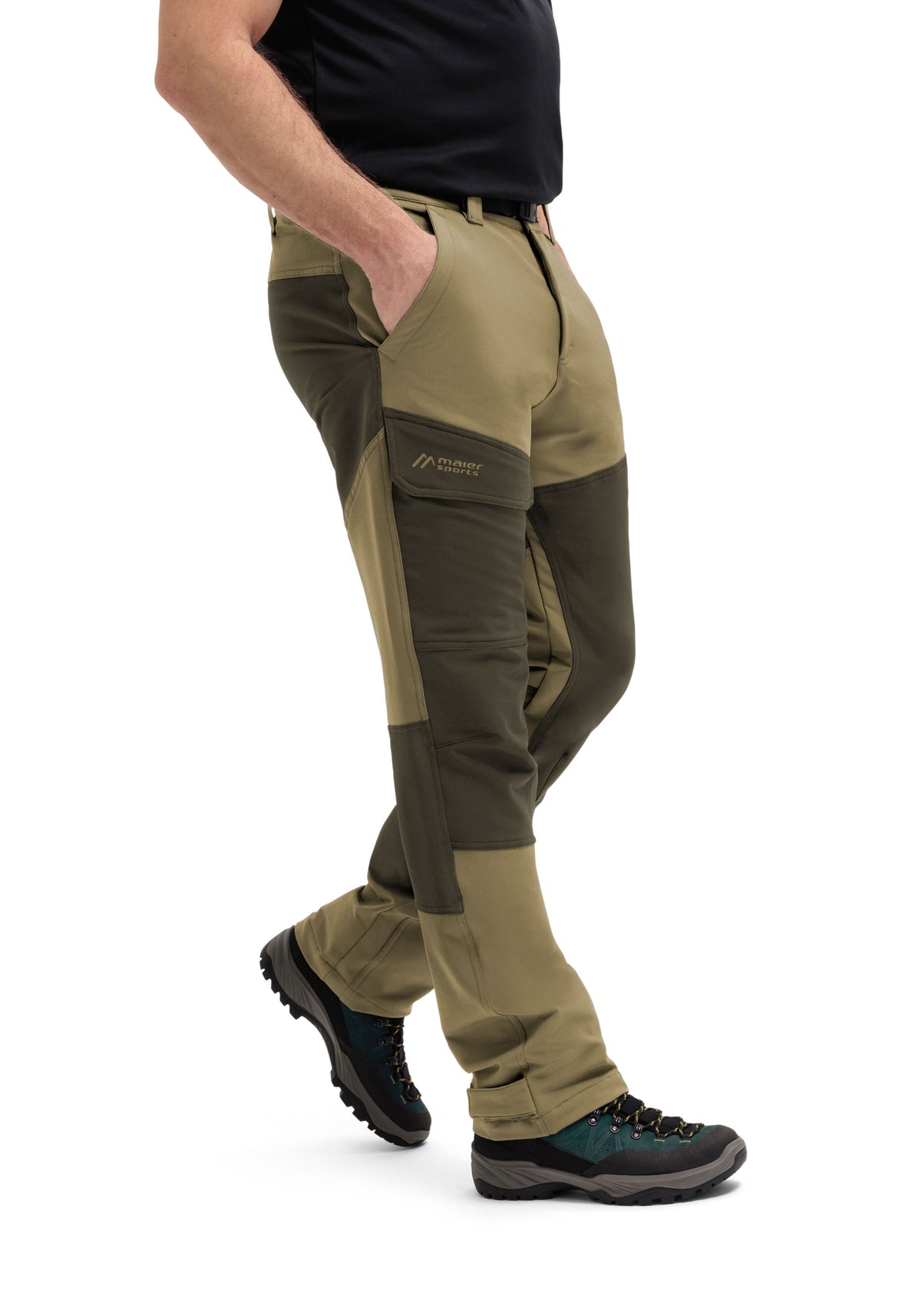 Maier Sports Fleeceflex M Outdoorhose Herren coriander/teak - 4