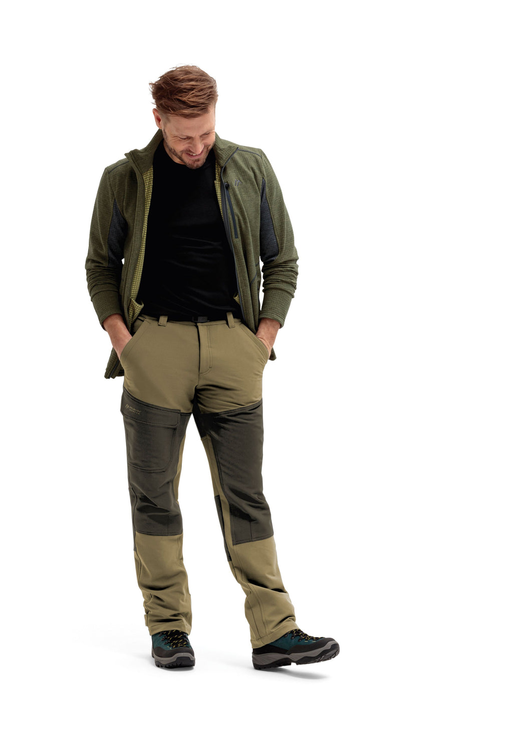 Maier Sports Fleeceflex M Outdoorhose Herren coriander/teak - 8