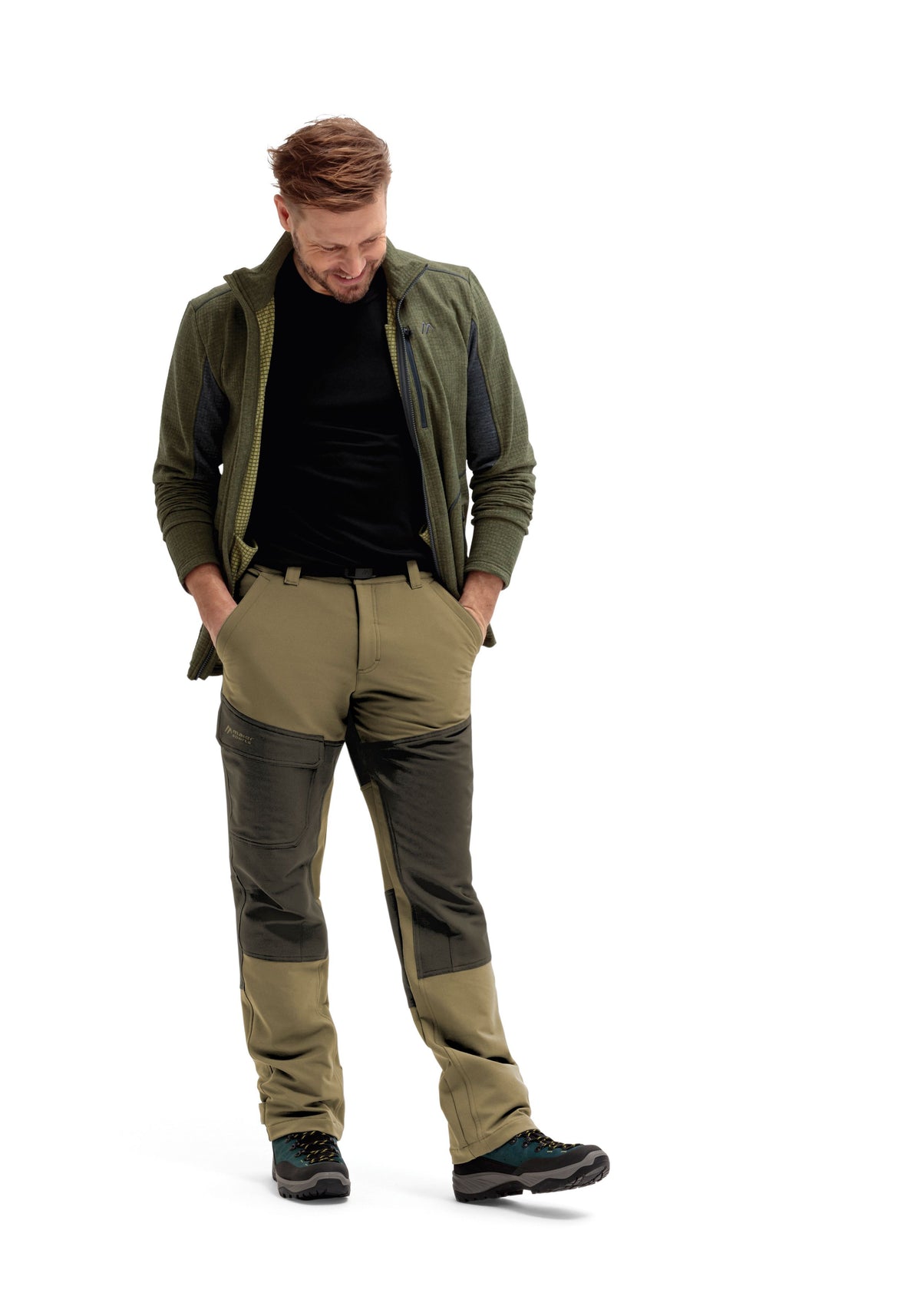 Maier Sports Fleeceflex M Outdoorhose Herren coriander/teak - 8