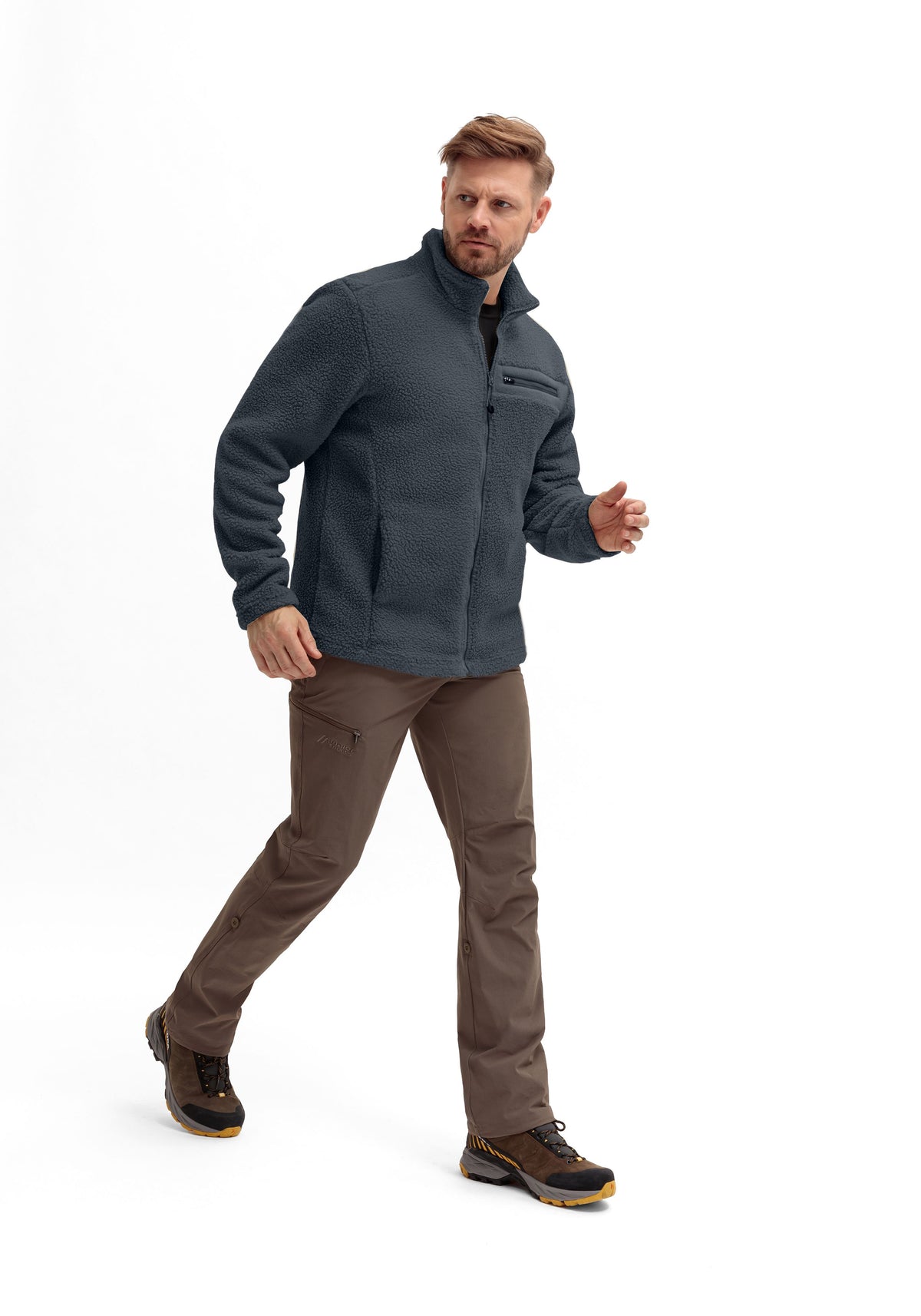Maier Sports Racka M Fleecejacke Herren graphite - 6