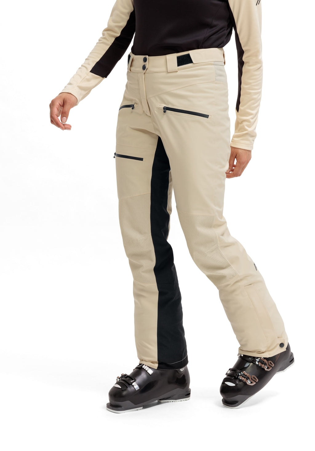 Maier Sports Whiteglam Pants W Skihose Damen muslin/black - 4
