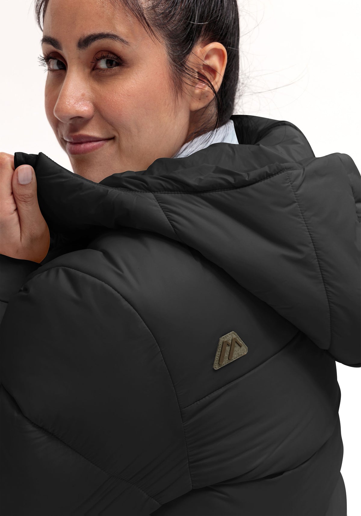 Maier Sports Heatcore Coat W Mantel Damen black - 5