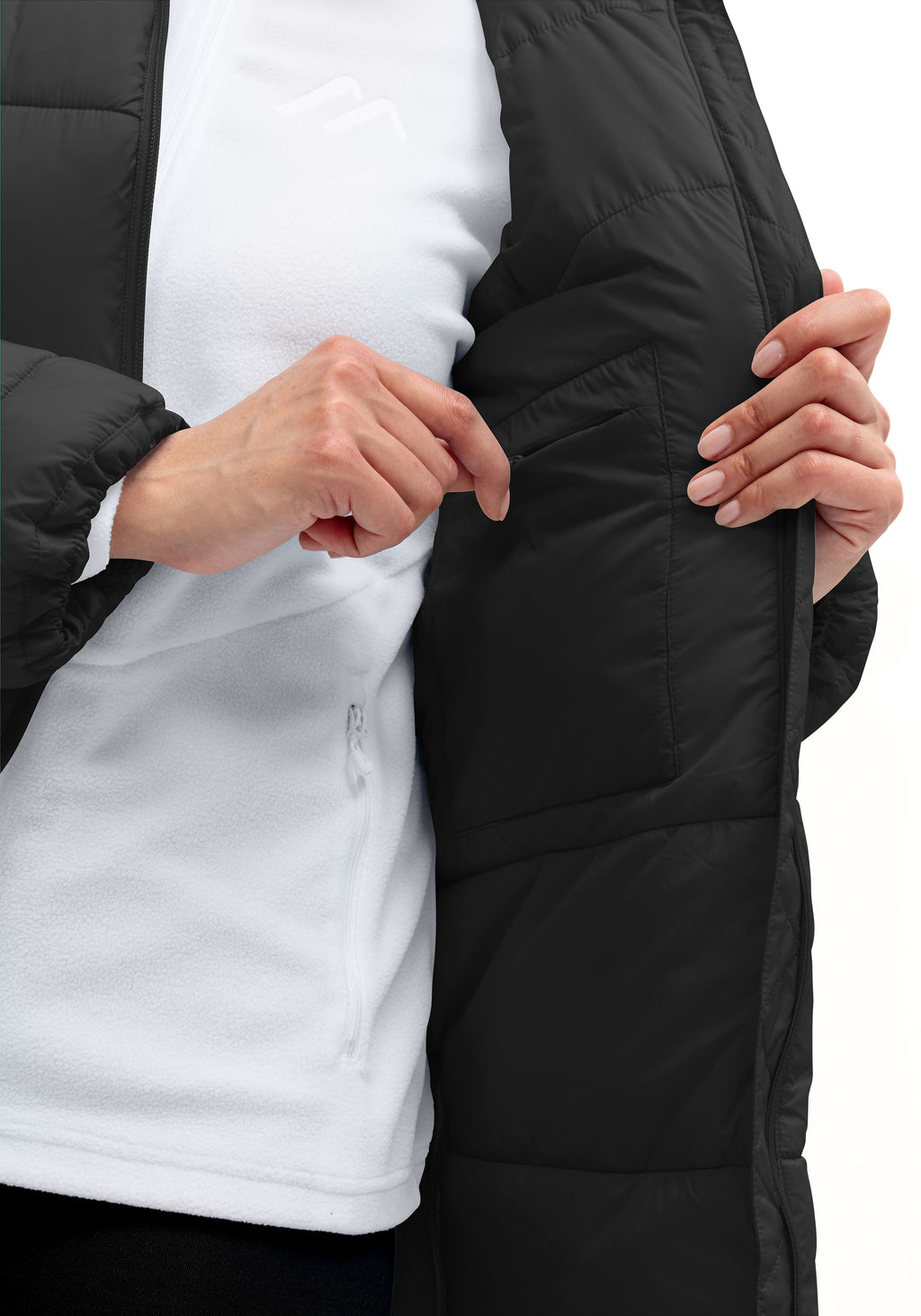 Maier Sports Heatcore Coat W Mantel Damen black - 7