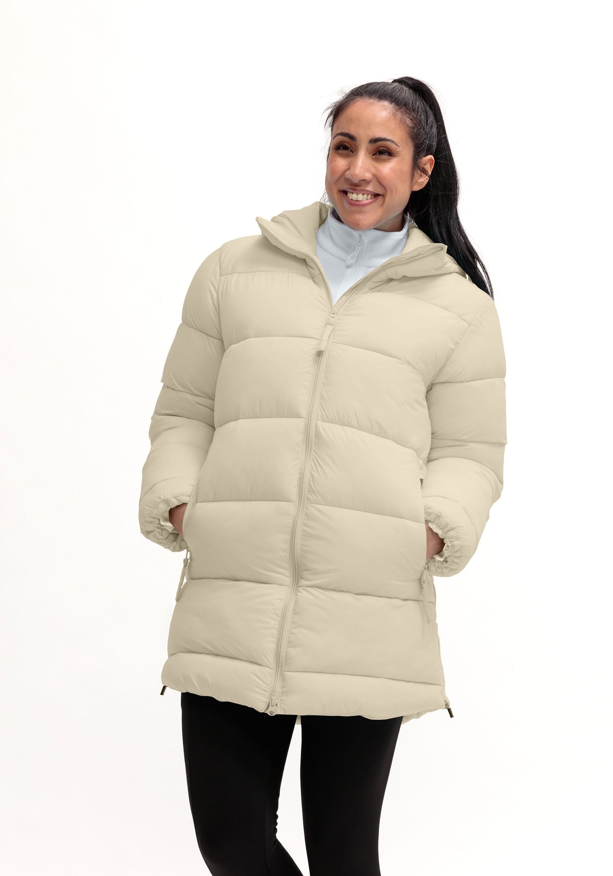 Maier Sports Heatcore Coat W Mantel Damen muslin - 4