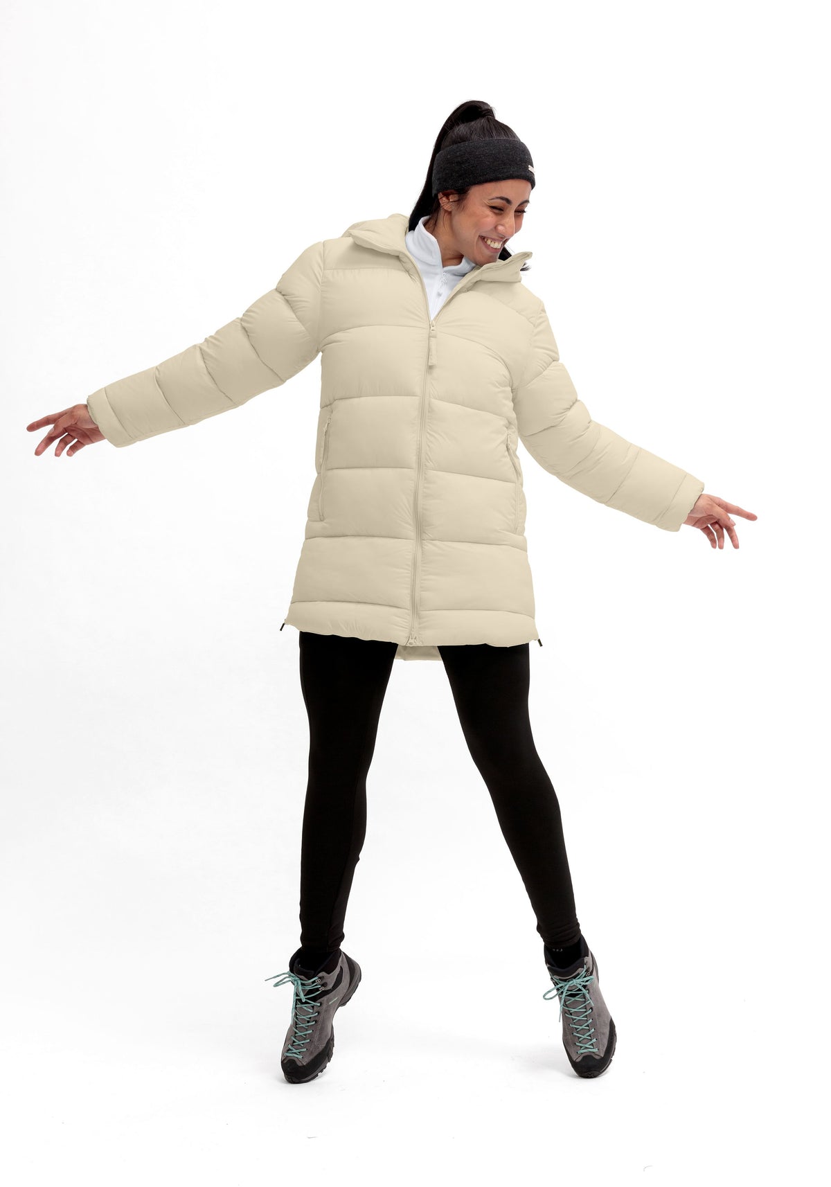 Maier Sports Heatcore Coat W Mantel Damen muslin - 8