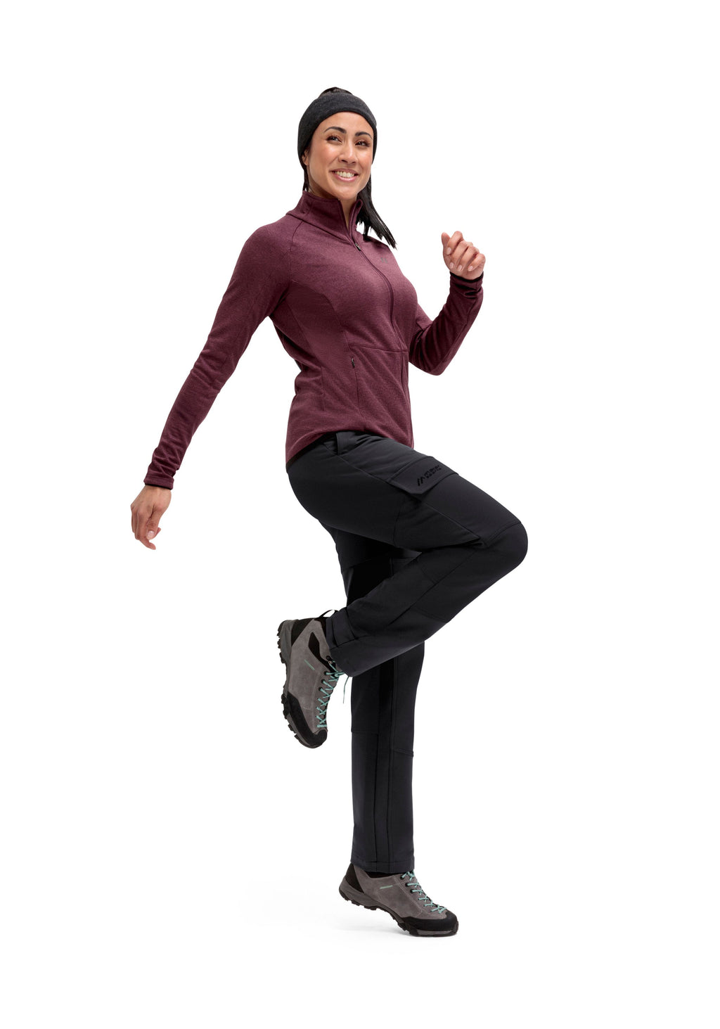 Maier Sports Fleeceflex W Outdoorhose Damen black - 8