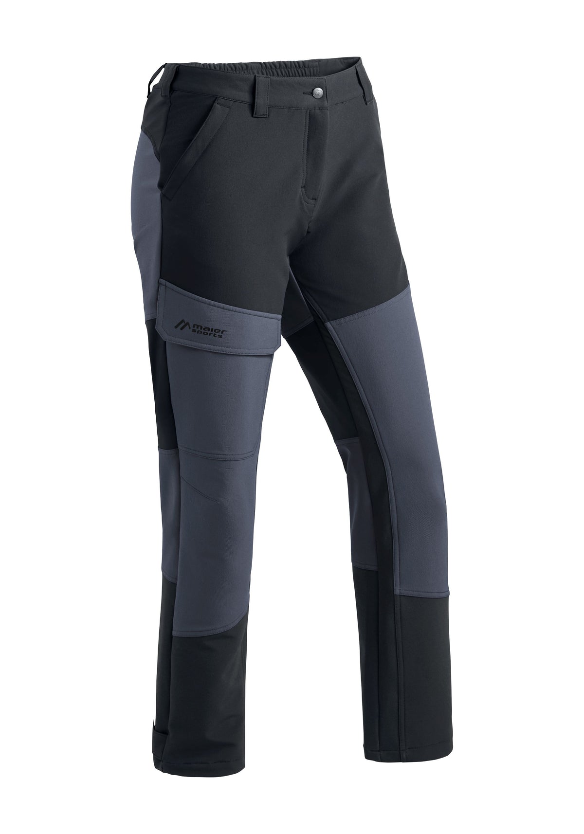 Maier Sports Fleeceflex W Outdoorhose Damen black/graphite