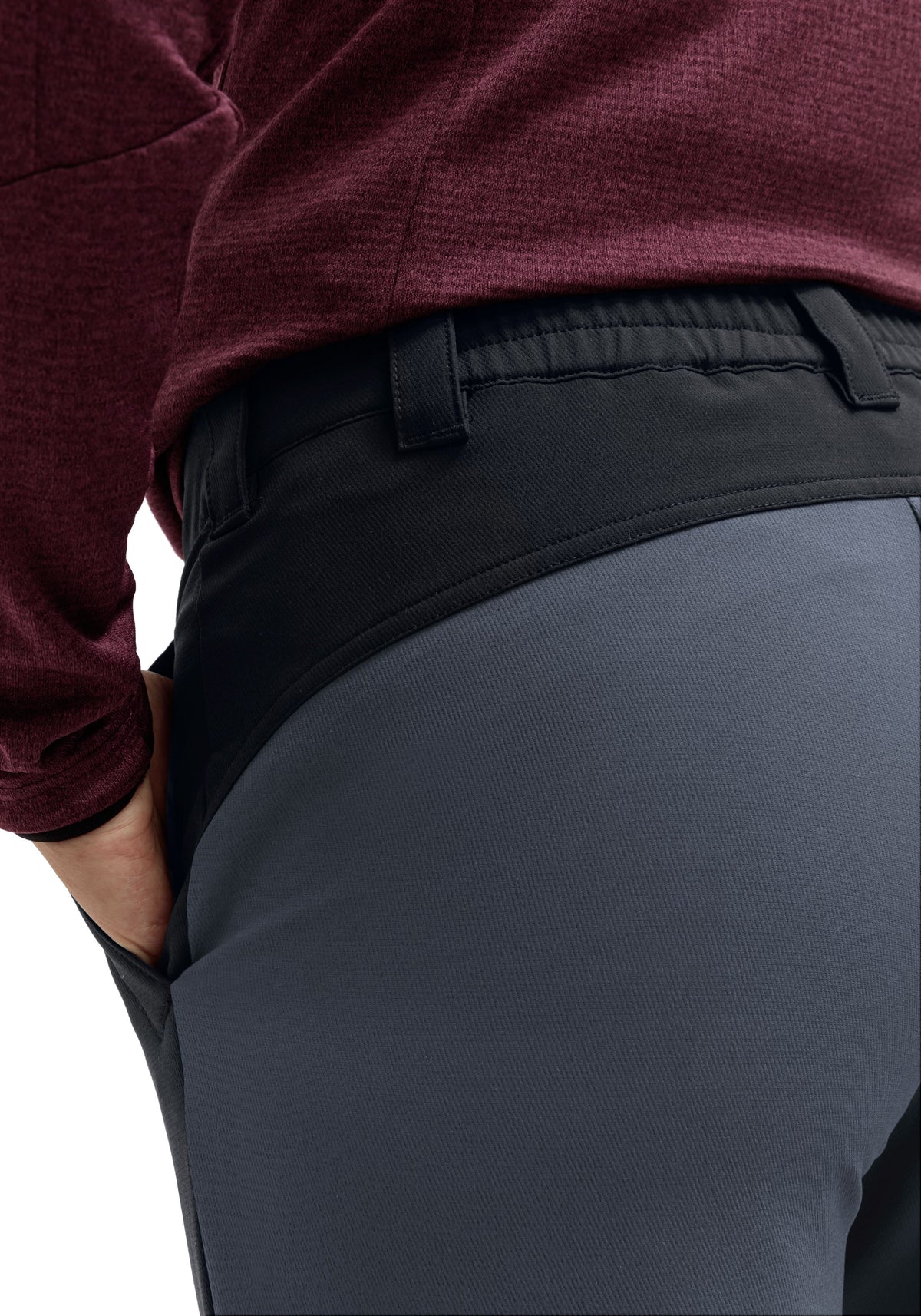 Maier Sports Fleeceflex W Outdoorhose Damen black/graphite - 7