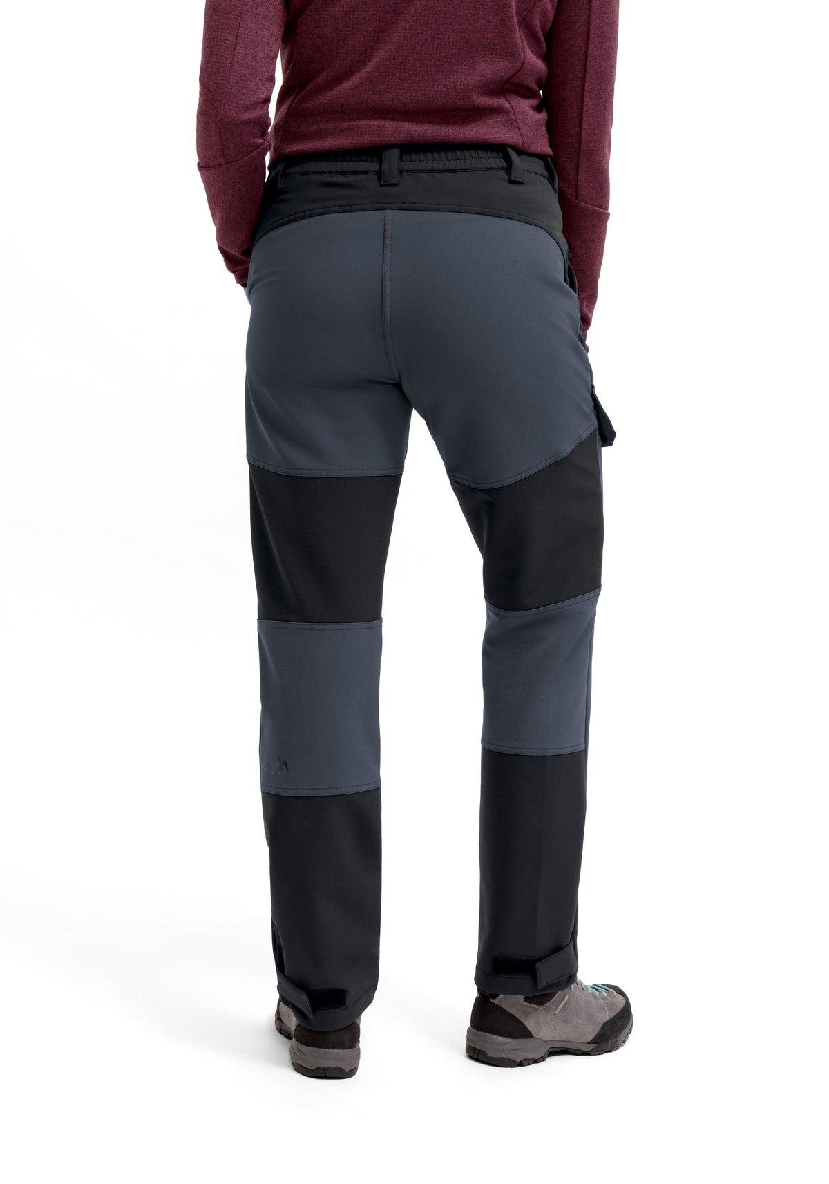 Maier Sports Fleeceflex W Outdoorhose Damen black/graphite - 6