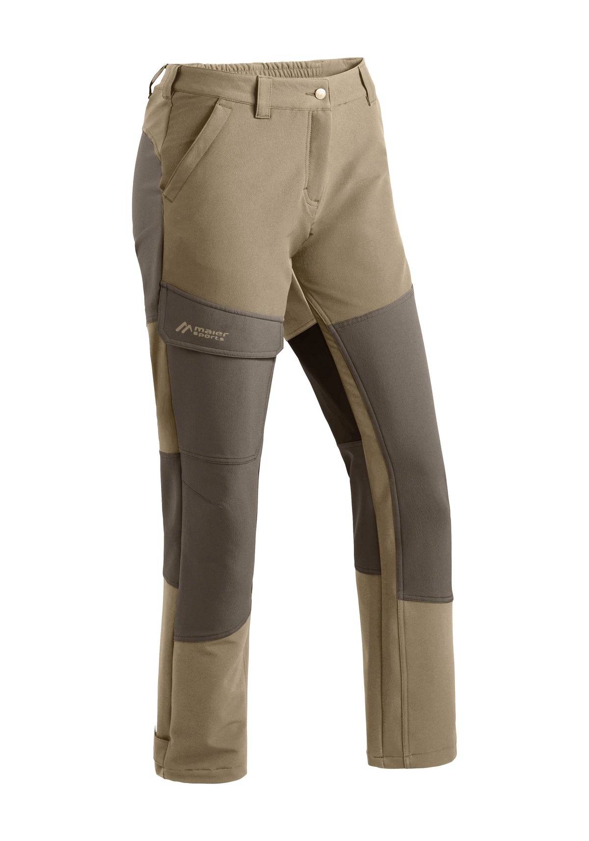 Maier Sports Fleeceflex W Outdoorhose Damen coriander/teak