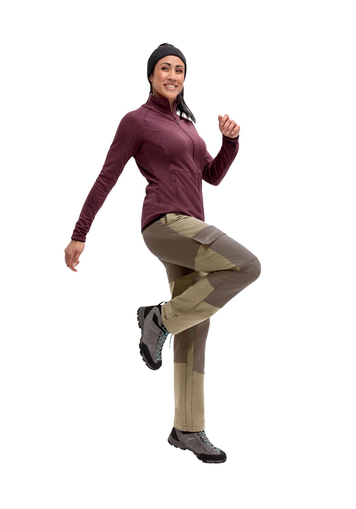 Maier Sports Fleeceflex W Outdoorhose Damen coriander/teak - 8