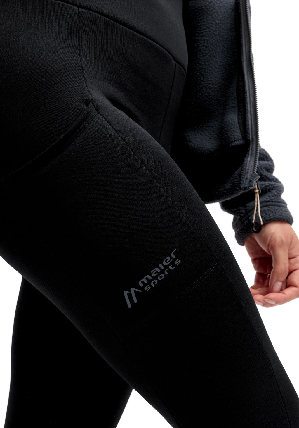 Maier Sports WinterWrap W Wintertight Damen –  black