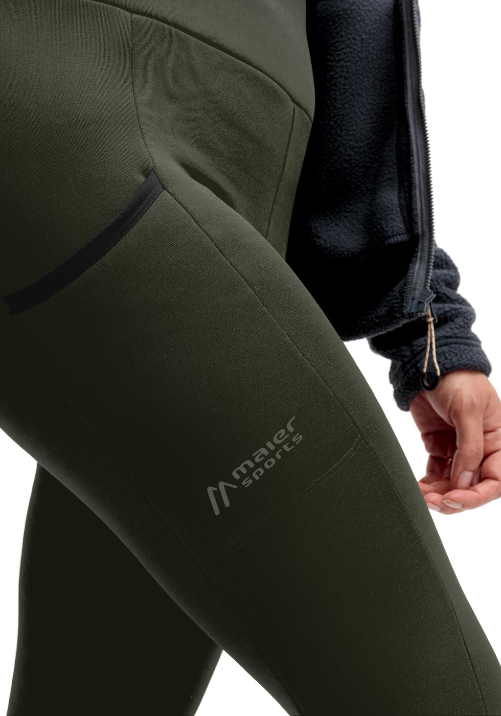 Maier Sports WinterWrap W Wintertight Damen green goose - 2
