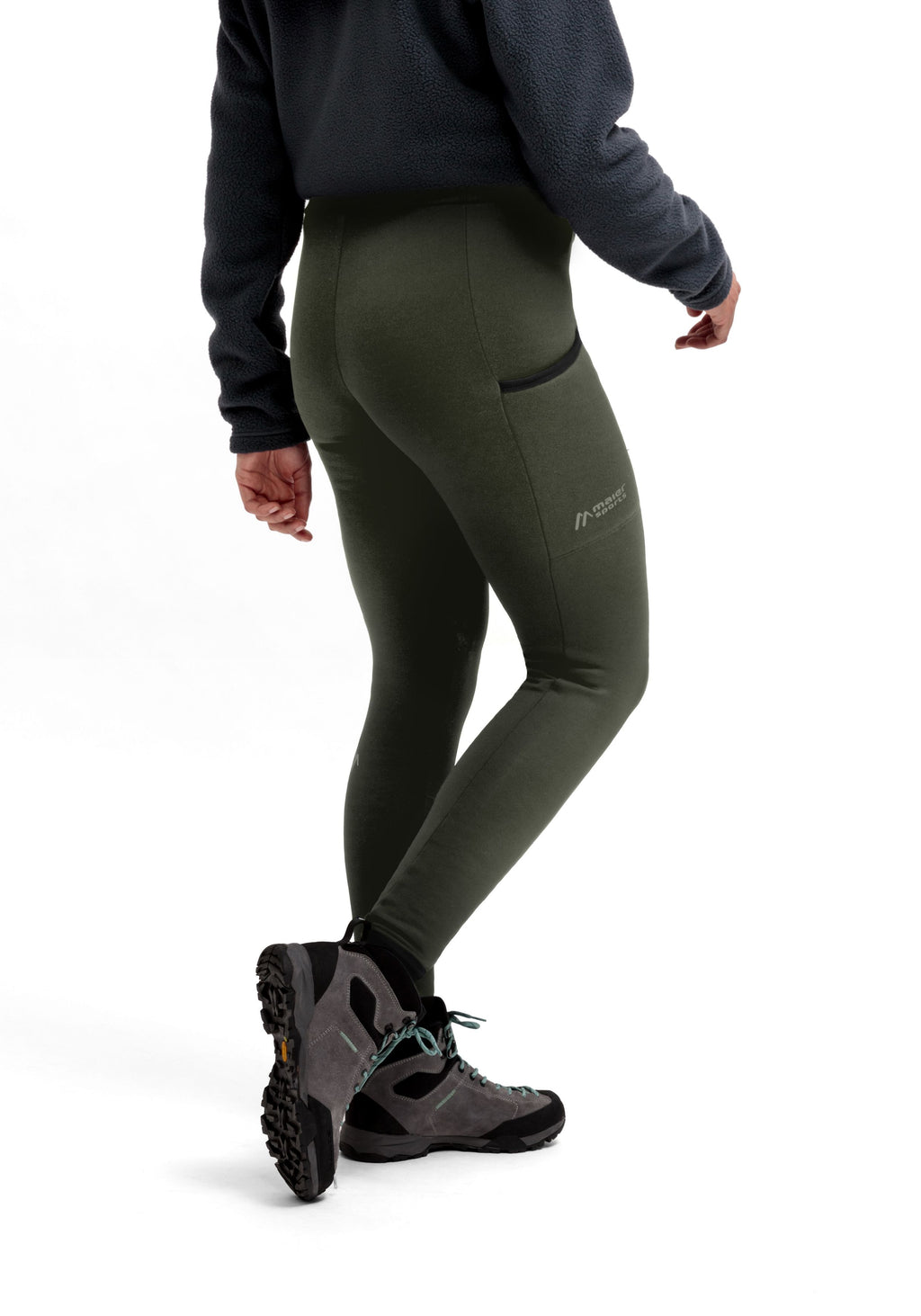 Maier Sports WinterWrap W Wintertight Damen green goose - 5