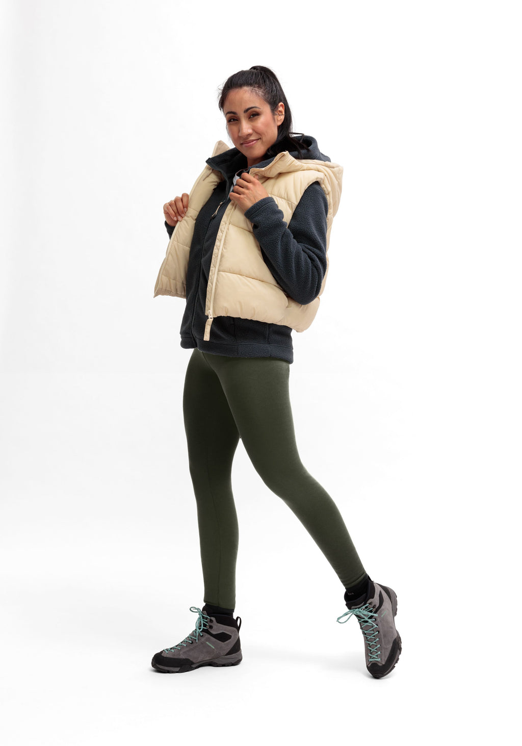 Maier Sports WinterWrap W Wintertight Damen green goose - 6