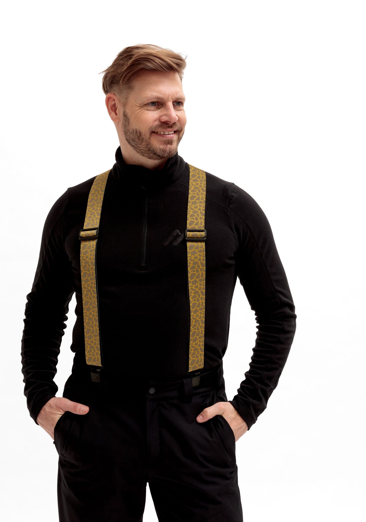 Maier Sports Zoozeal Hosenträger Unisex brown allover - 4