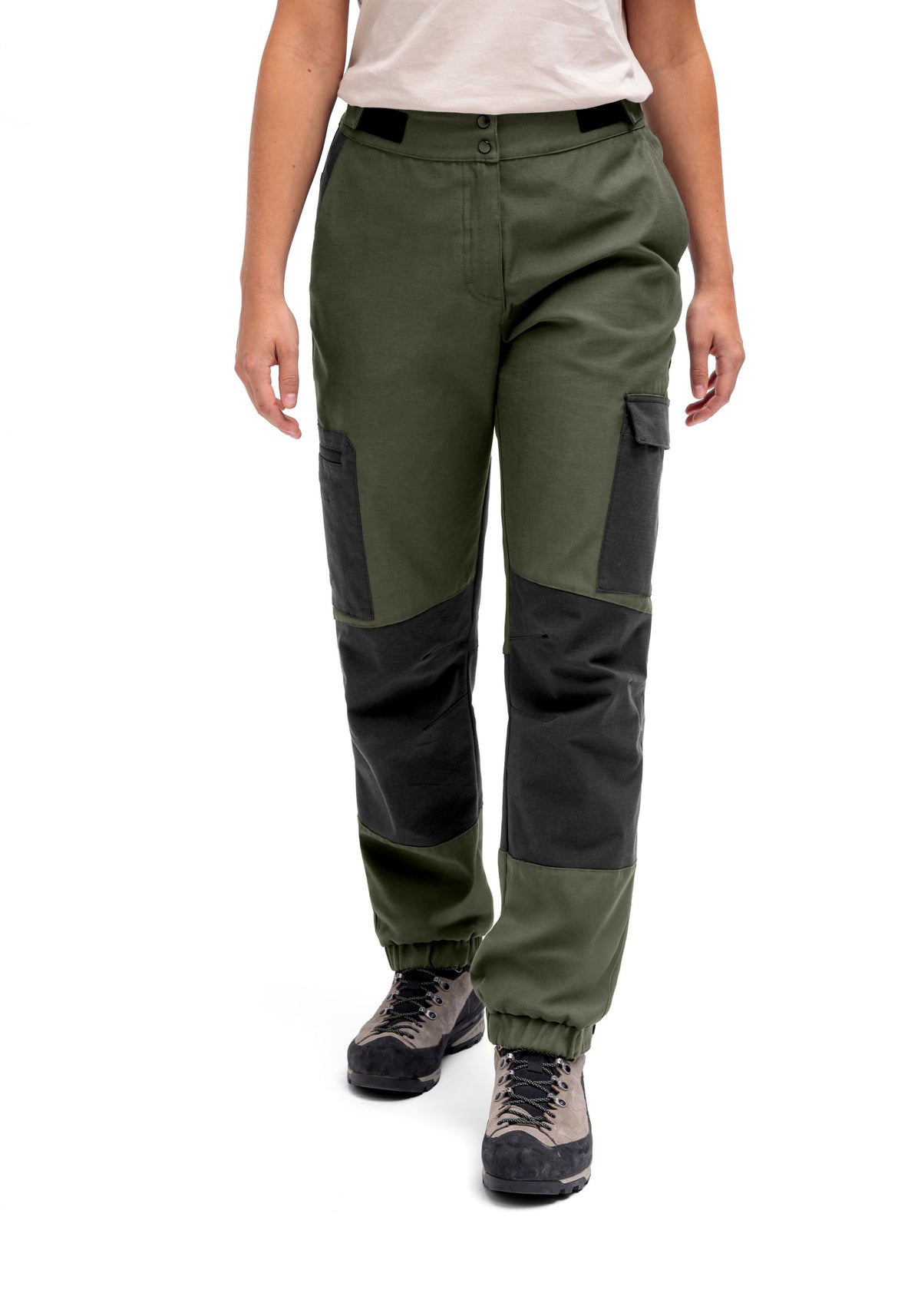 Maier Sports Stoneflex W Outdoorhose Damen green goose/black - 4