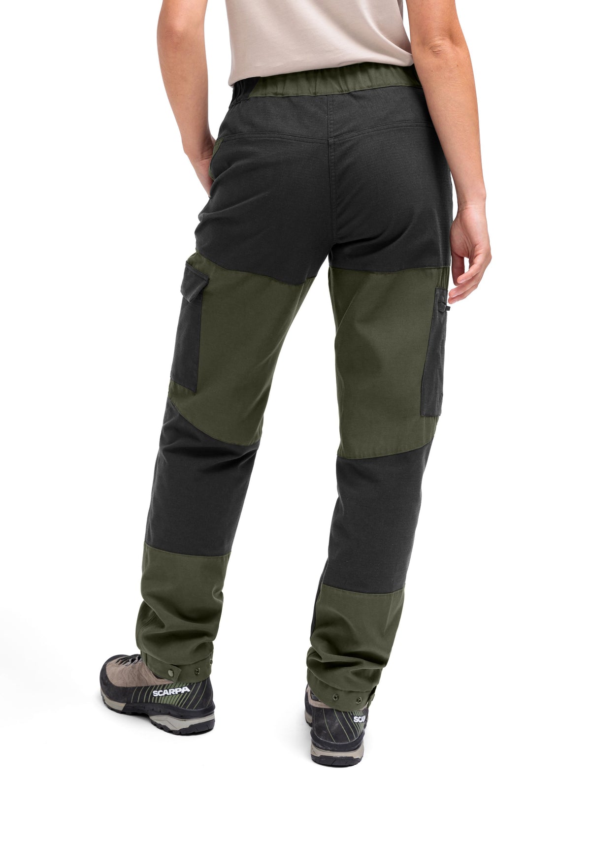 Maier Sports Stoneflex W Outdoorhose Damen green goose/black - 5