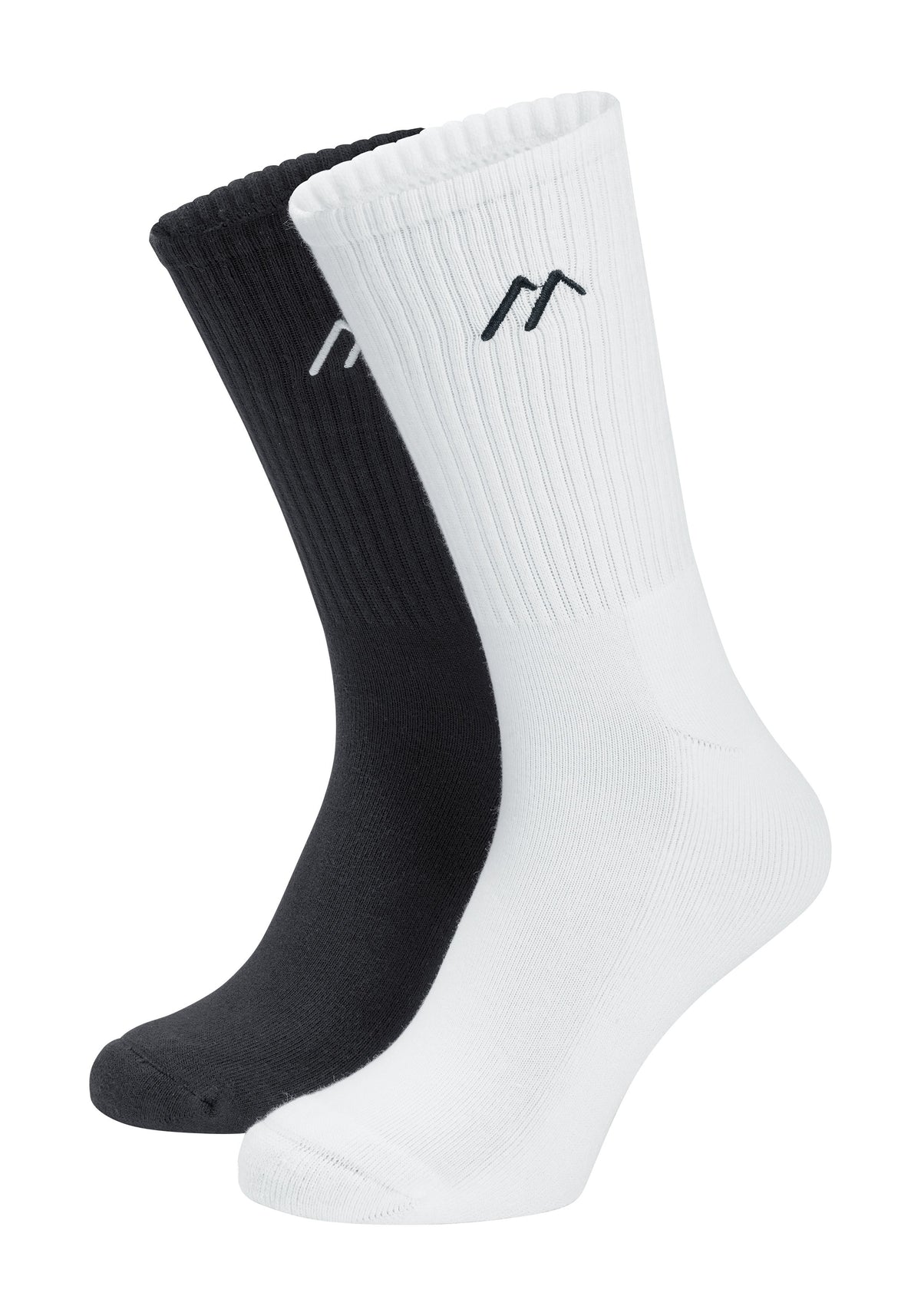 Maier Sports MS FAV Socks 2er Pack Socken Unisex black / white