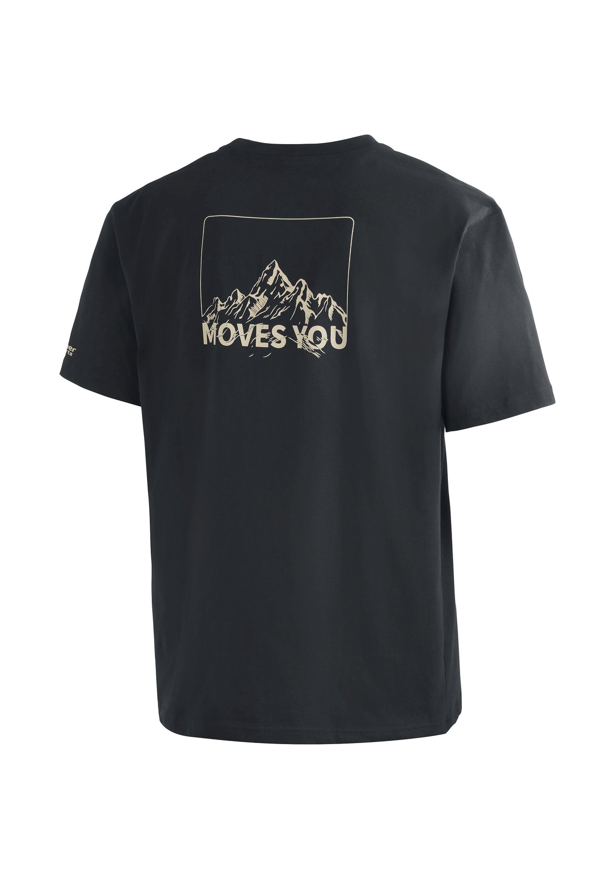 Maier Sports MS FAV Tee Print T-Shirt Herren black - 2