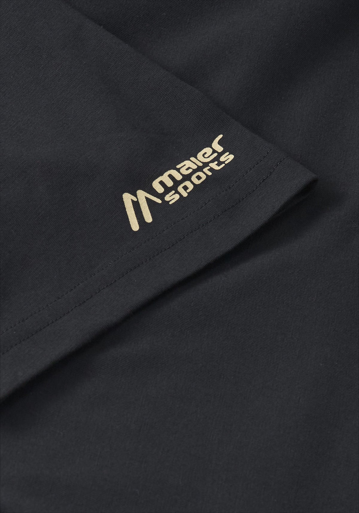 Maier Sports MS FAV Tee Print T-Shirt Herren black - 3