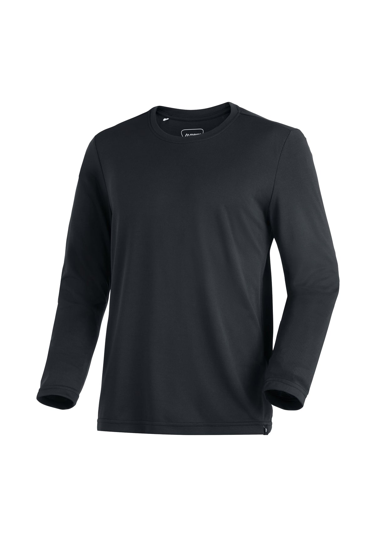 Maier Sports MS FAV Long Tee M Langarmshirt Herren black
