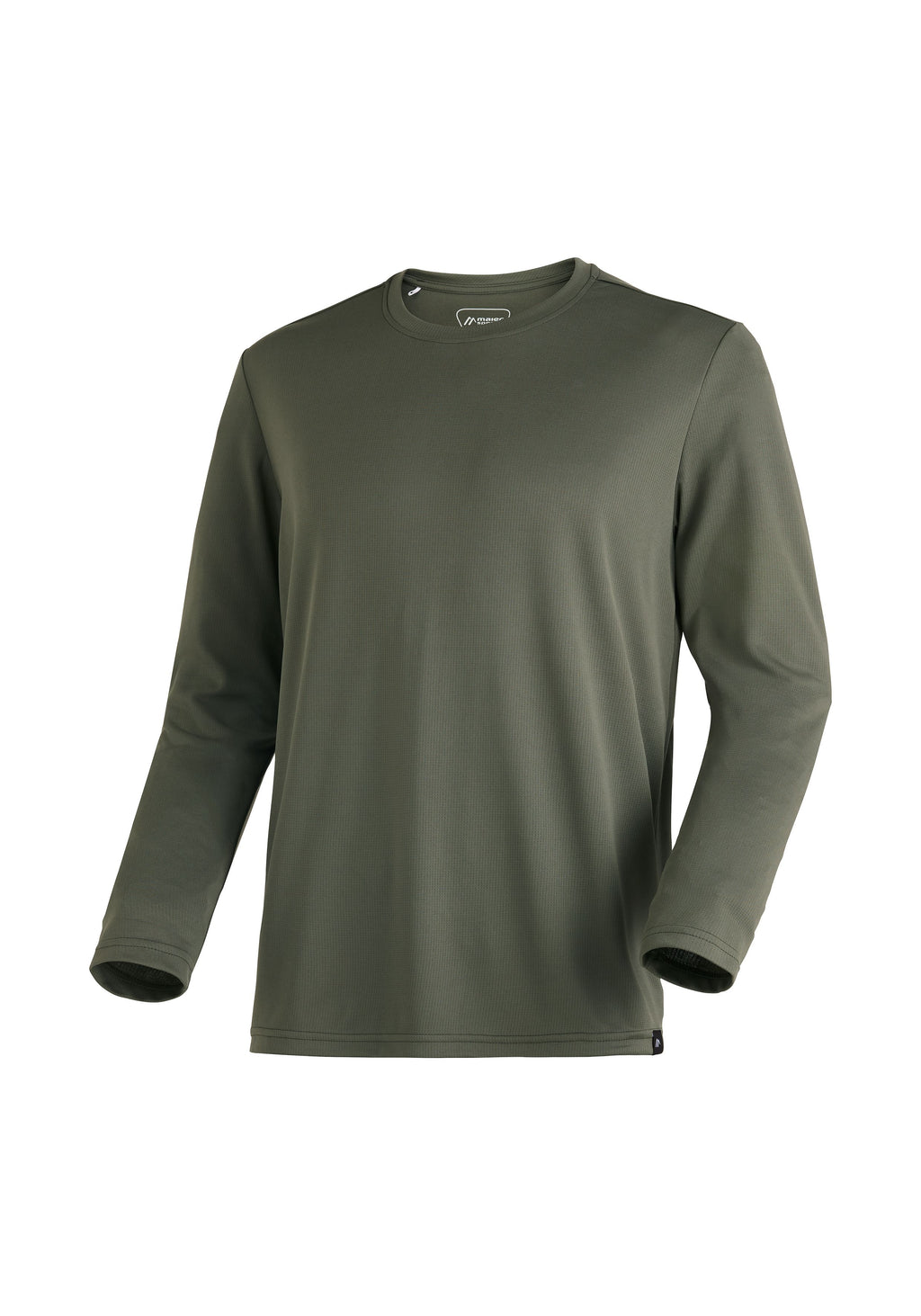 Maier Sports MS FAV Long Tee M Langarmshirt Herren green goose