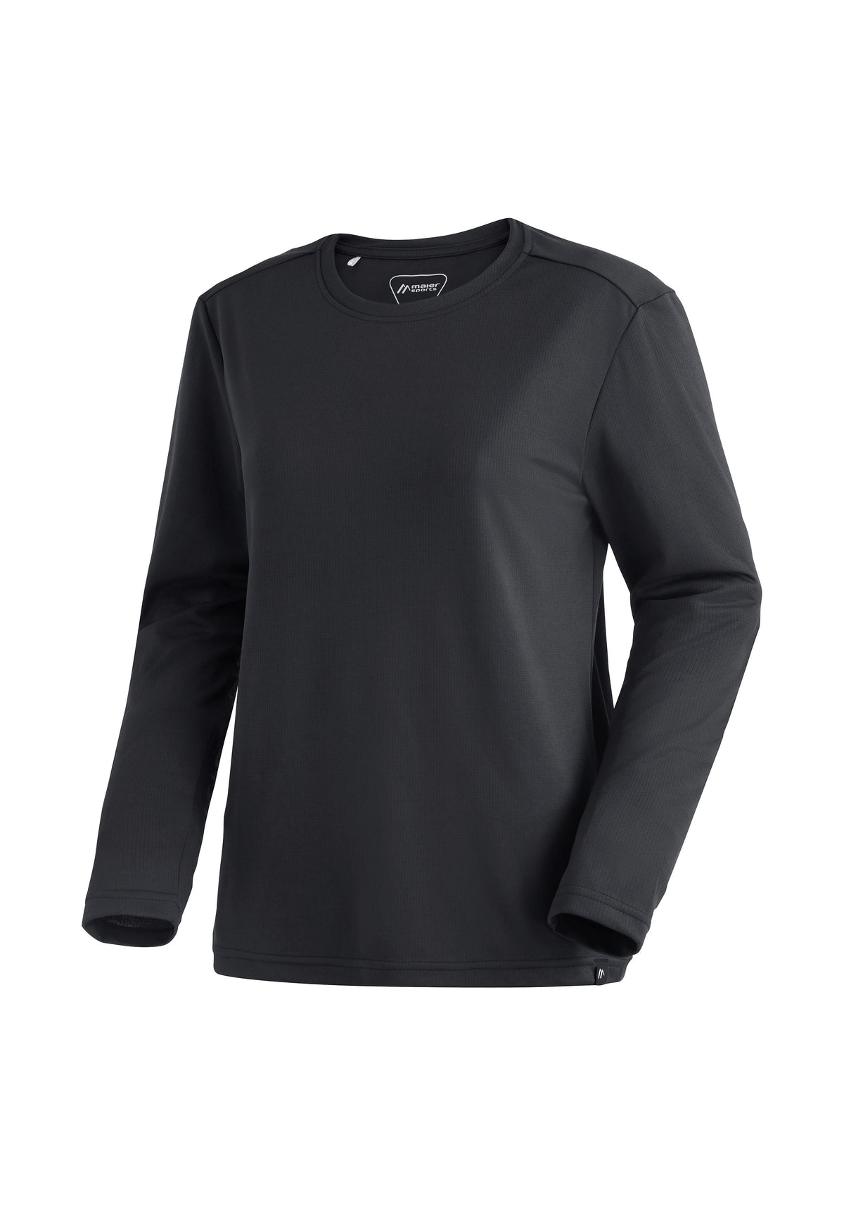 Maier Sports MS FAV Long Tee W Langarmshirt Damen black
