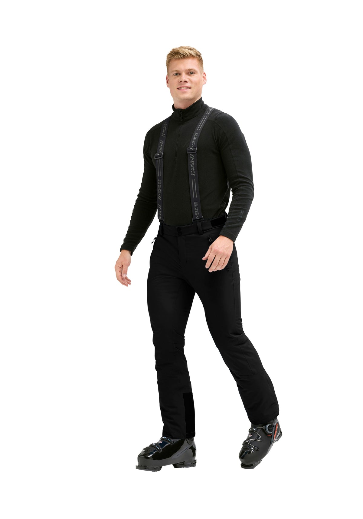 Maier Sports Anton slim 2.1 Skihose Herren black - 4