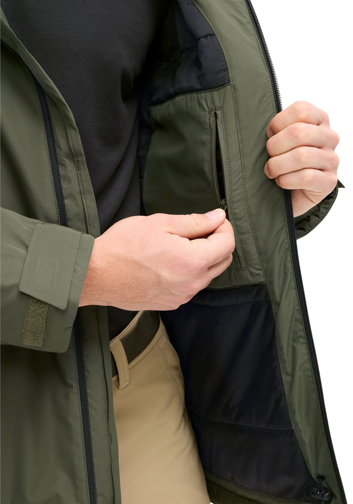 Maier Sports Walberla M Outdoorjacke Herren green goose - 2