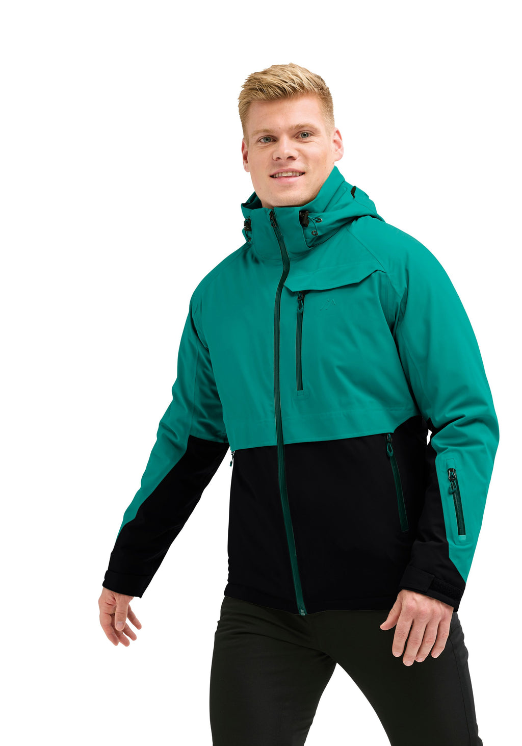 Maier Sports Lipno Skijacke Herren teal denim stone/nightsky - 4