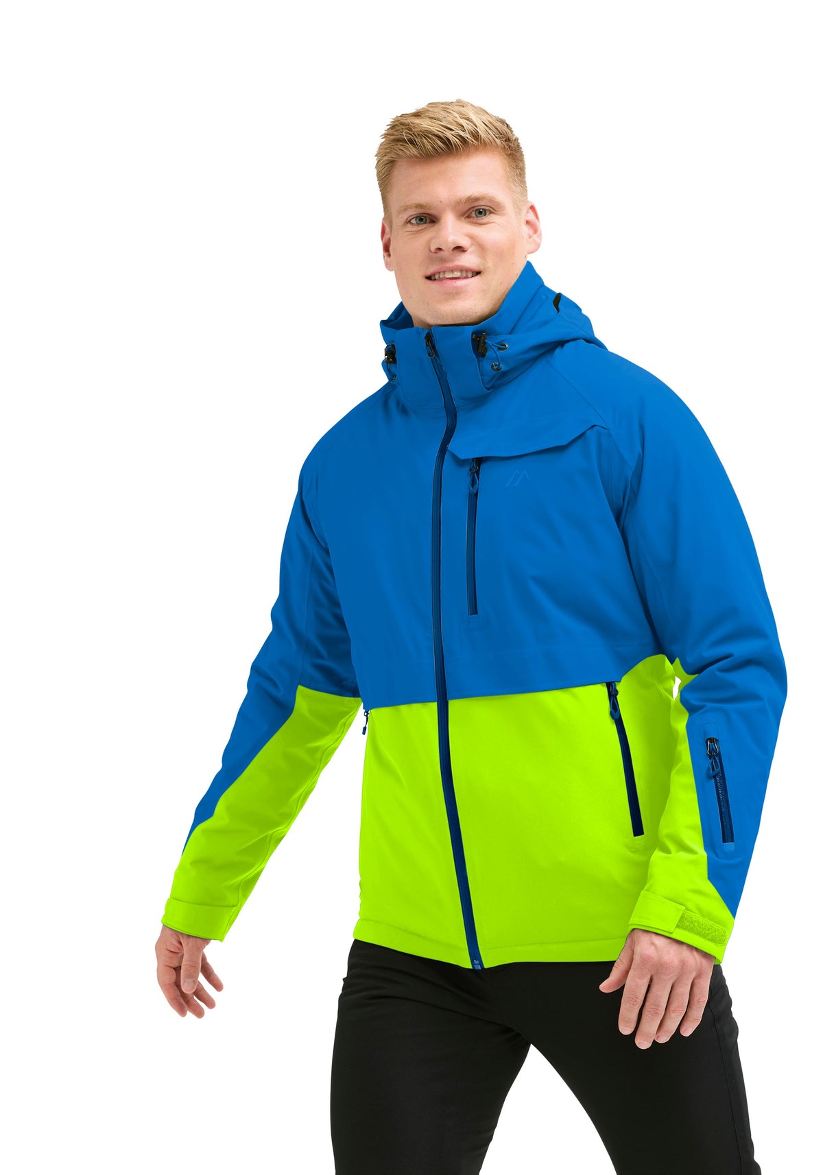 Maier Sports Lipno Skijacke Herren imperial blue/new bud - 4