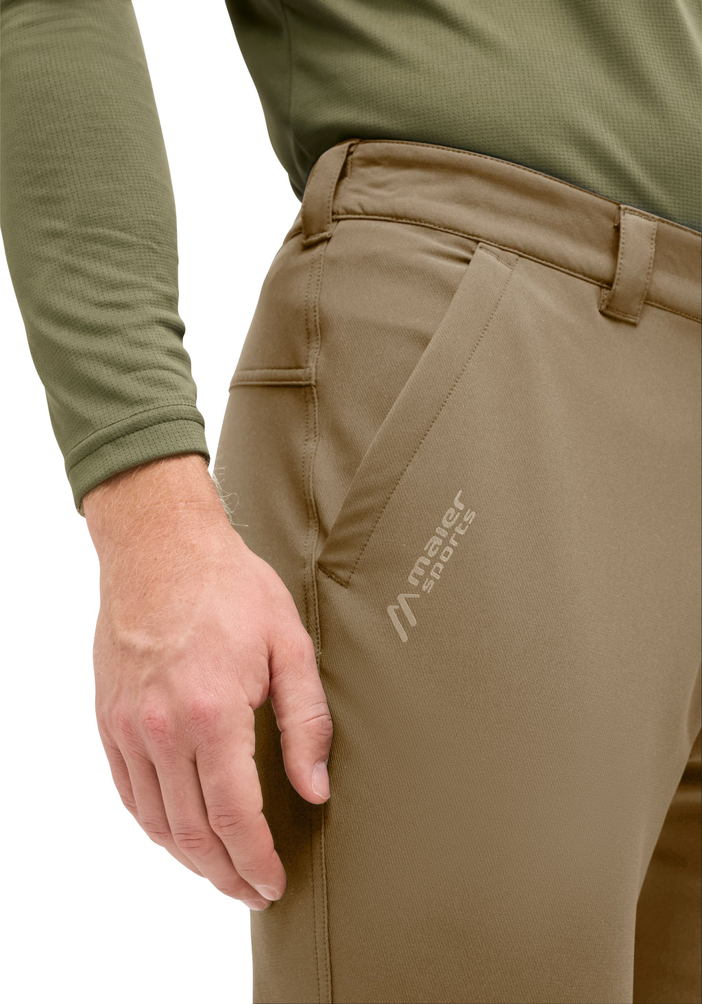 Maier Sports Essential Flex M Winterhose Herren coriander - 5