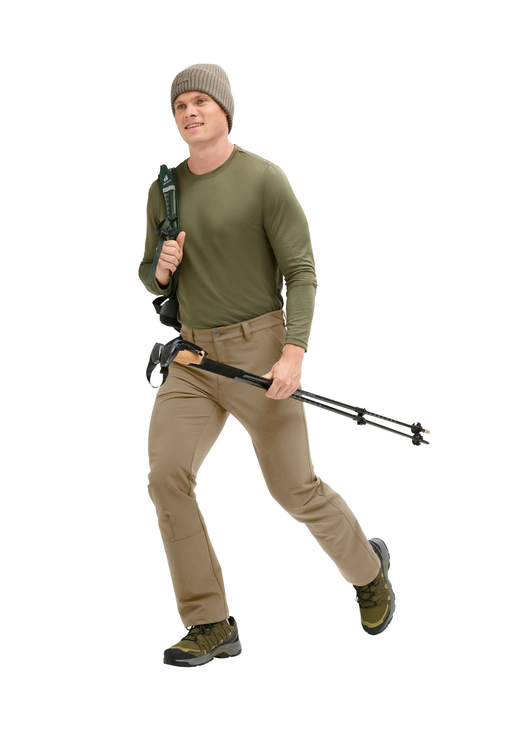 Maier Sports Essential Flex M Winterhose Herren coriander - 8
