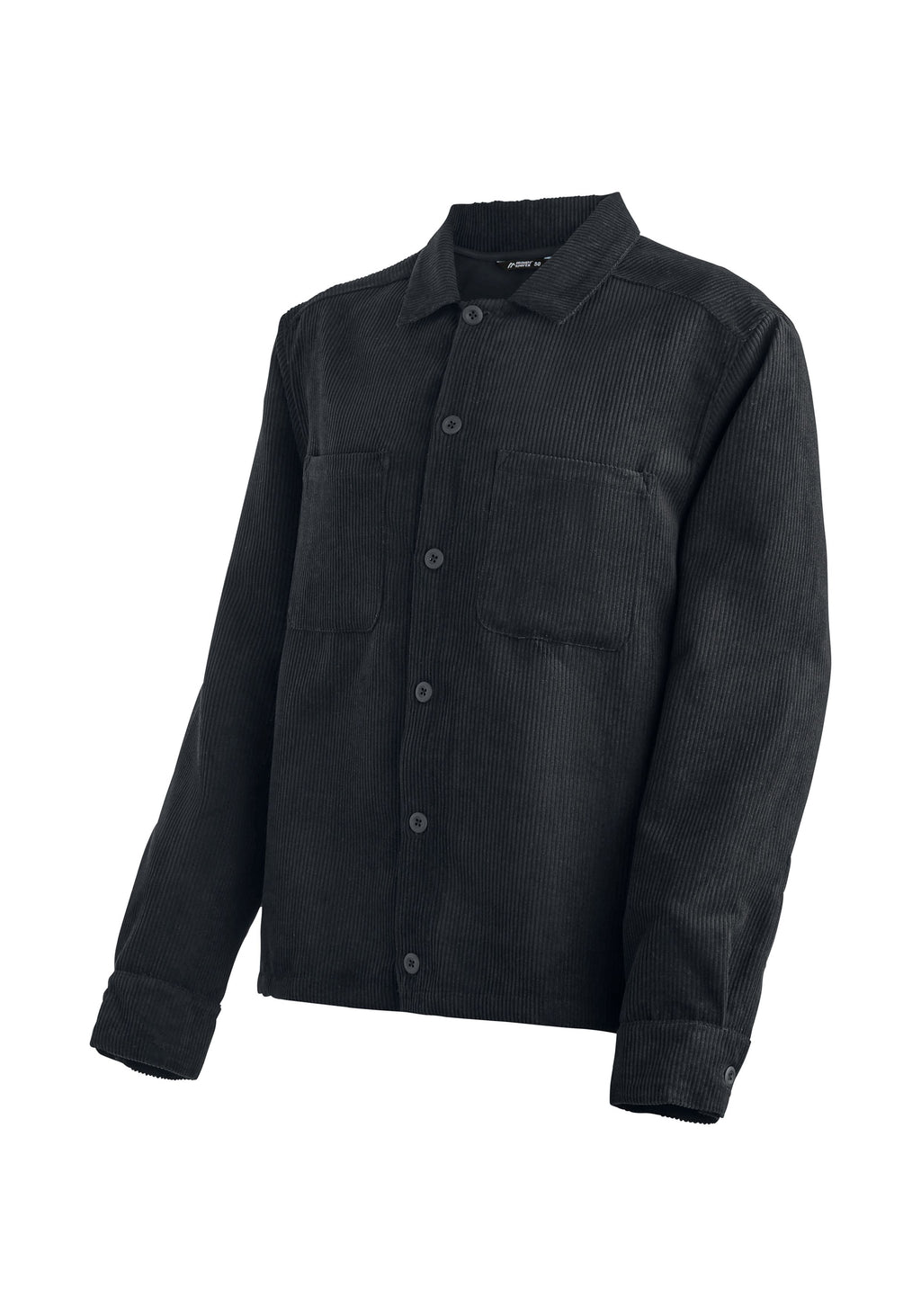 Maier Sports Wellcord M Cordhemd Herren black